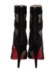Christian Louboutin Vizu Suede Sock Boots