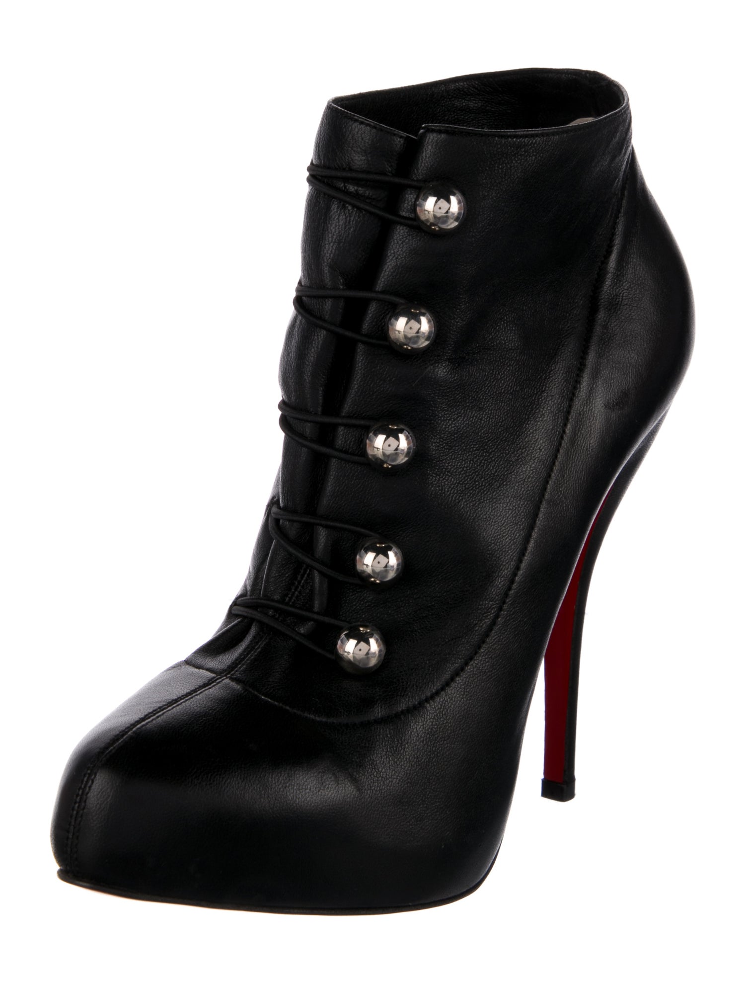 Christian Louboutin 2010's Fifi Lace-Up Boots