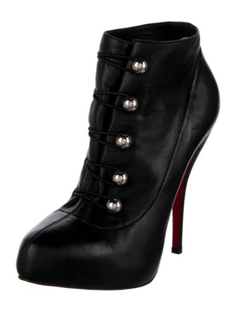 Christian Louboutin 2010's Fifi Lace-Up Boots
