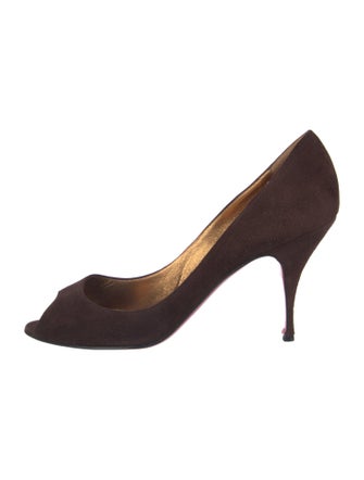 Christian Louboutin Suede Pumps