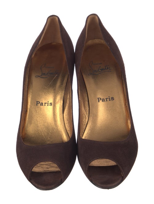 Christian Louboutin Suede Pumps