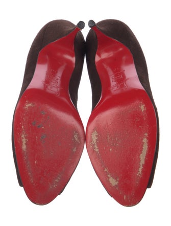 Christian Louboutin Suede Pumps