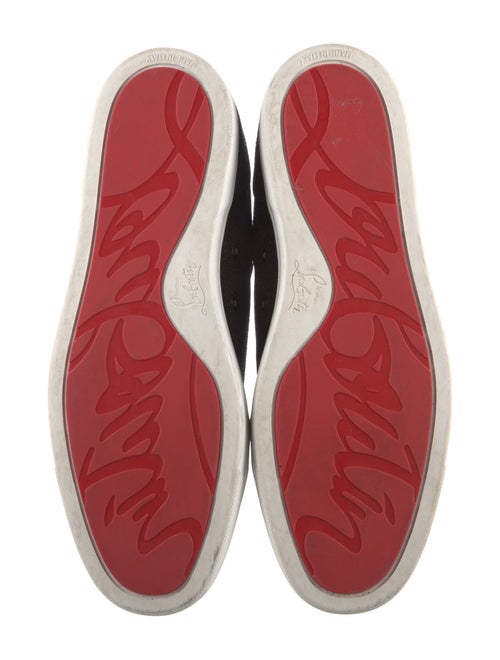 Christian Louboutin Glitter Glitter Accents Sneakers