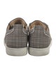 Christian Louboutin Plaid Print Sneakers