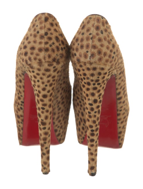 Christian Louboutin Ponyhair Animal Print Pumps