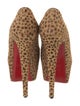 Christian Louboutin Ponyhair Animal Print Pumps