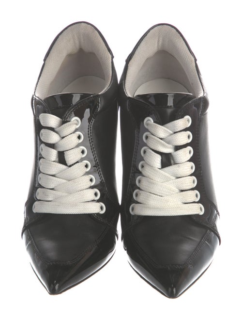 Christian Louboutin Pom Pom Booty Leather Pumps