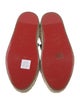 Christian Louboutin Leather Leather Trim Embellishment Espadrilles