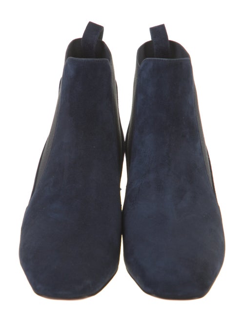Christian Louboutin Spike Accents Suede Chelsea Boots