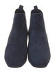 Christian Louboutin Spike Accents Suede Chelsea Boots