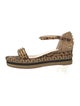 Christian Louboutin Spike Accents Suede Espadrilles