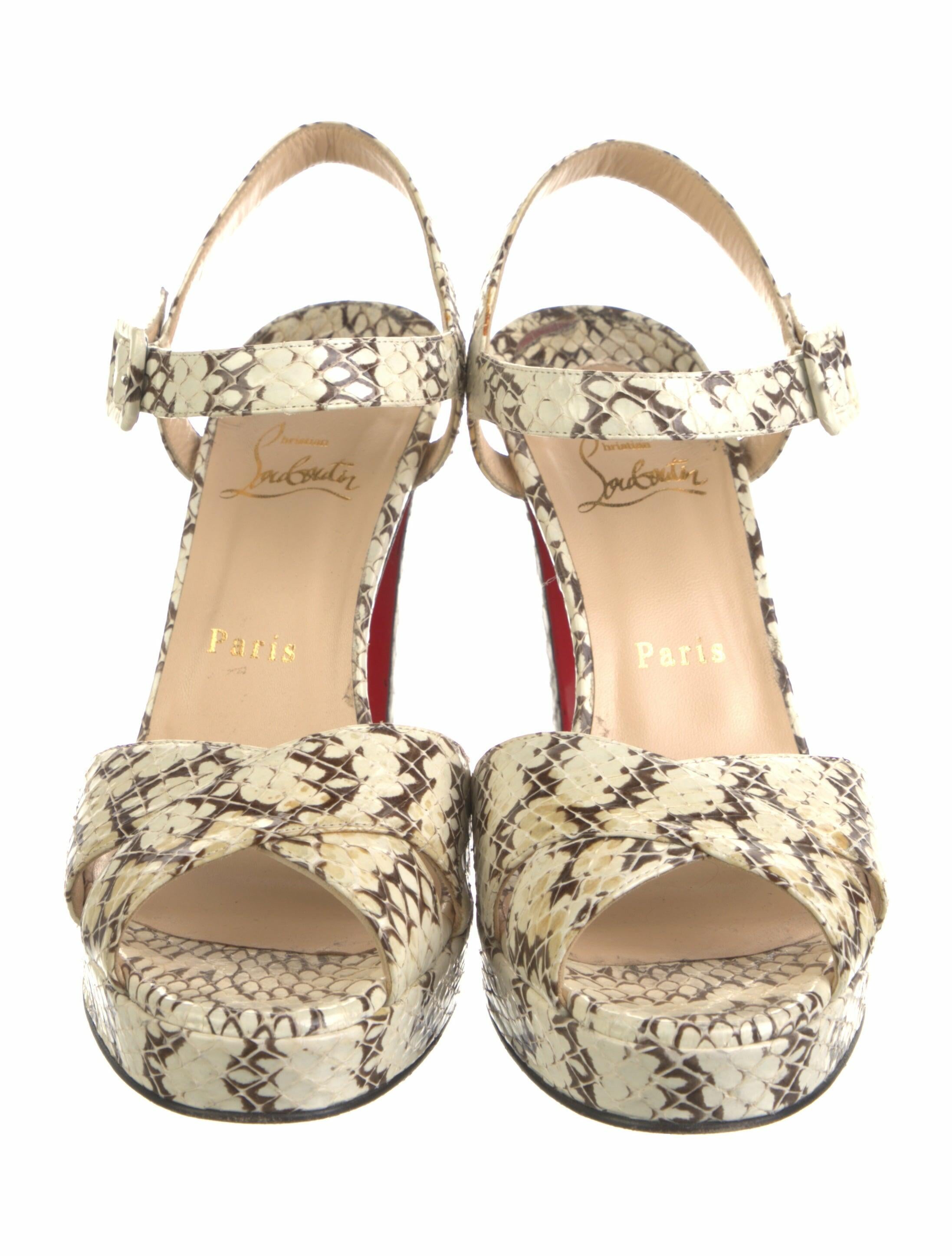 Pythonette 100 Python Sandals