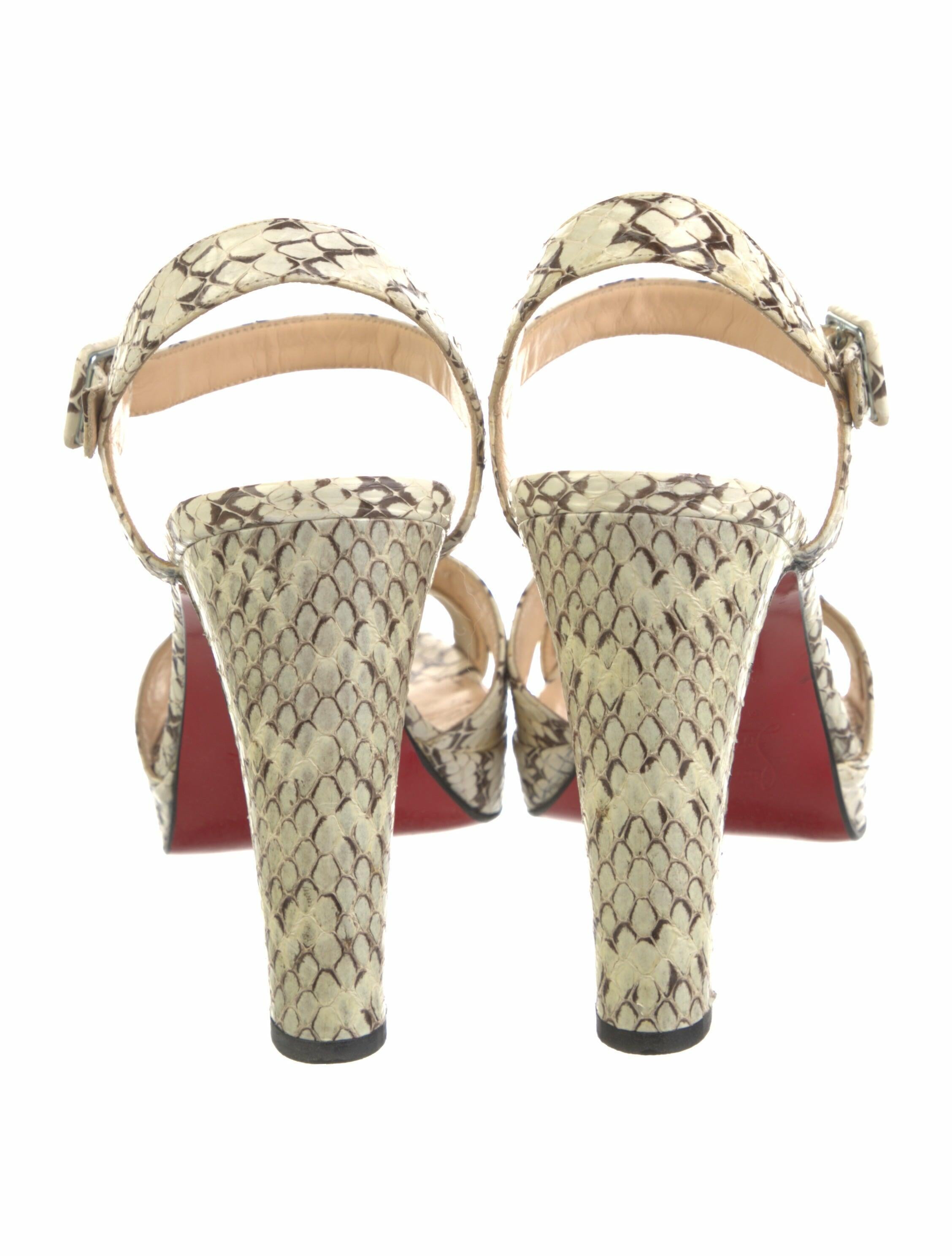 Pythonette 100 Python Sandals