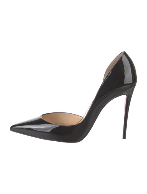 Christian Louboutin Patent Leather D'Orsay Pumps