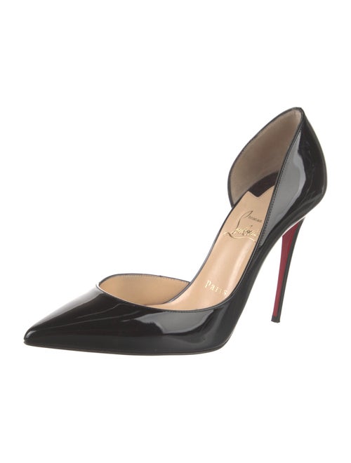 Christian Louboutin Patent Leather D'Orsay Pumps