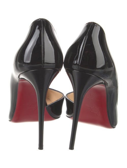 Christian Louboutin Patent Leather D'Orsay Pumps
