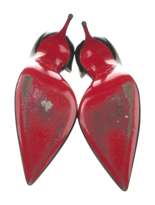 Christian Louboutin Patent Leather D'Orsay Pumps