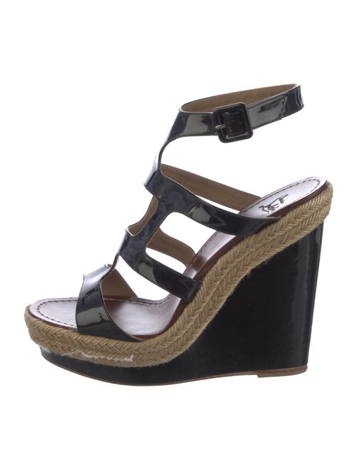 Christian Louboutin Patent Leather Espadrilles