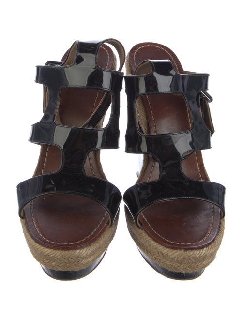 Christian Louboutin Patent Leather Espadrilles