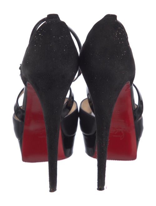 Christian Louboutin Leather T-Strap Pumps
