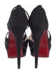 Christian Louboutin Leather T-Strap Pumps