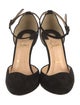 Christian Louboutin Suede D'Orsay Pumps