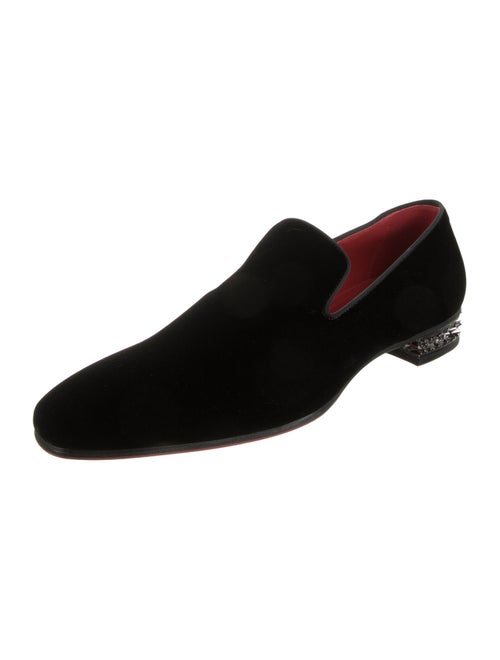 Christian Louboutin Velvet Loafers