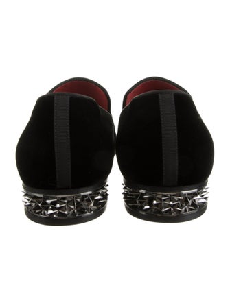 Christian Louboutin Velvet Loafers