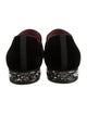 Christian Louboutin Velvet Loafers