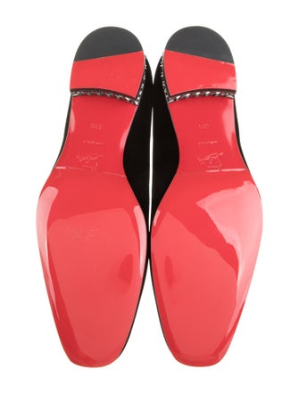 Christian Louboutin Velvet Loafers