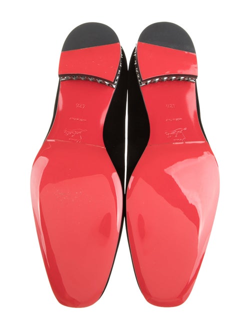 Christian Louboutin Velvet Loafers
