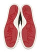 Christian Louboutin Spike Accents Leather Sneakers