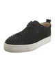 Christian Louboutin Spike Accents Suede Sneakers