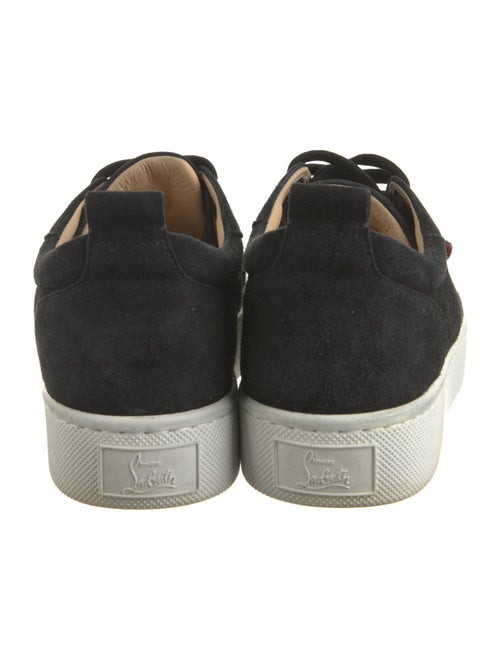 Christian Louboutin Spike Accents Suede Sneakers
