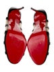 Christian Louboutin Mesh Slingback Sandals