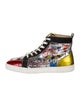 Christian Louboutin Sequins Printed Sneakers