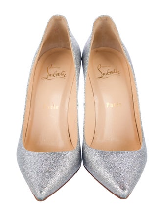 Christian Louboutin Glitter Glitter Accents Pumps