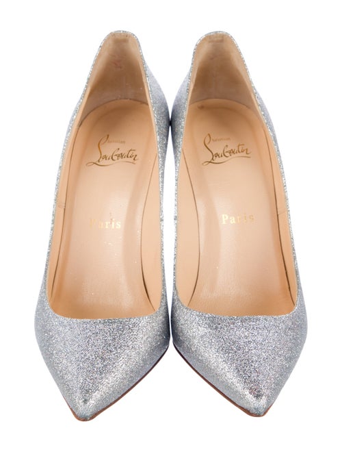Christian Louboutin Glitter Glitter Accents Pumps