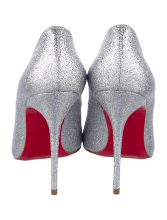 Christian Louboutin Glitter Glitter Accents Pumps