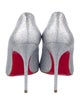 Christian Louboutin Glitter Glitter Accents Pumps