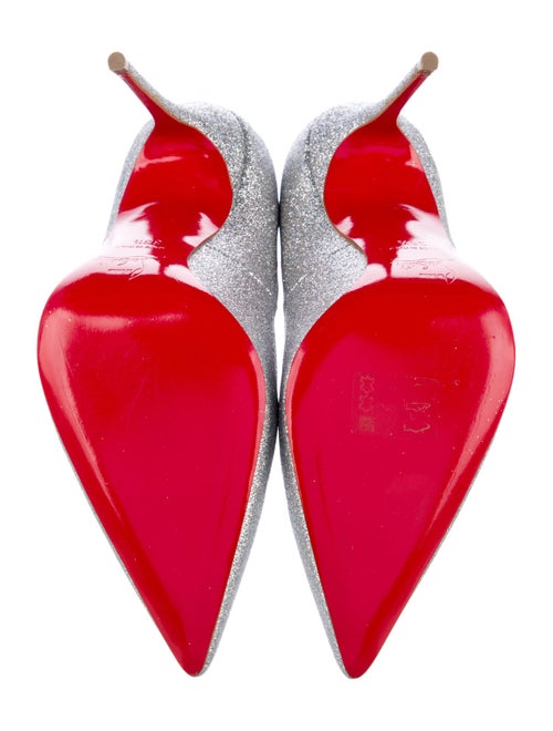 Christian Louboutin Glitter Glitter Accents Pumps