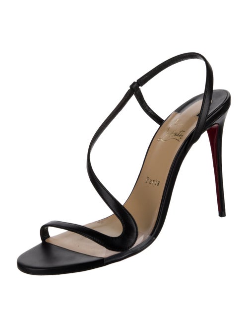 Christian Louboutin Leather Slingback Sandals