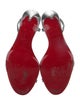 Christian Louboutin Leather Slingback Sandals
