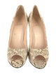 Christian Louboutin Very Prive Snakeskin Pumps