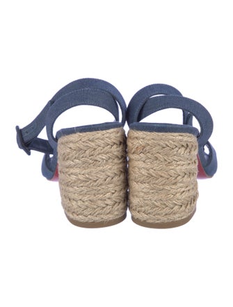 Christian Louboutin Canvas Espadrilles