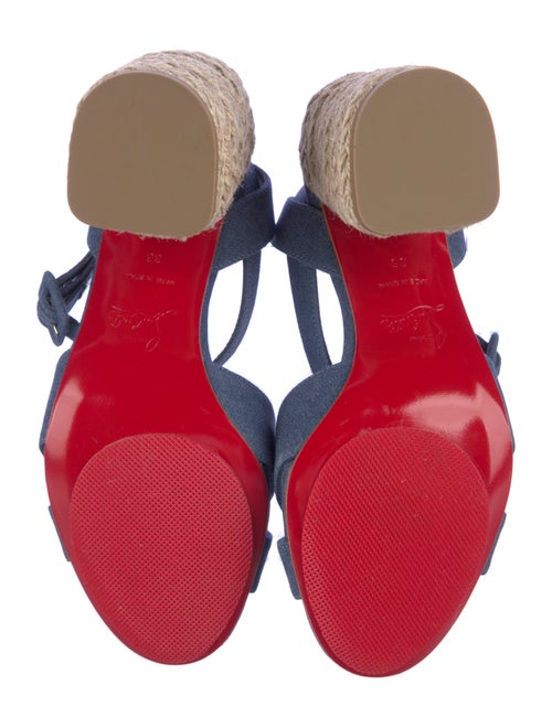 Christian Louboutin Canvas Espadrilles