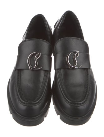 Christian Louboutin Leather Loafers