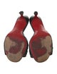 Christian Louboutin Leather Slides
