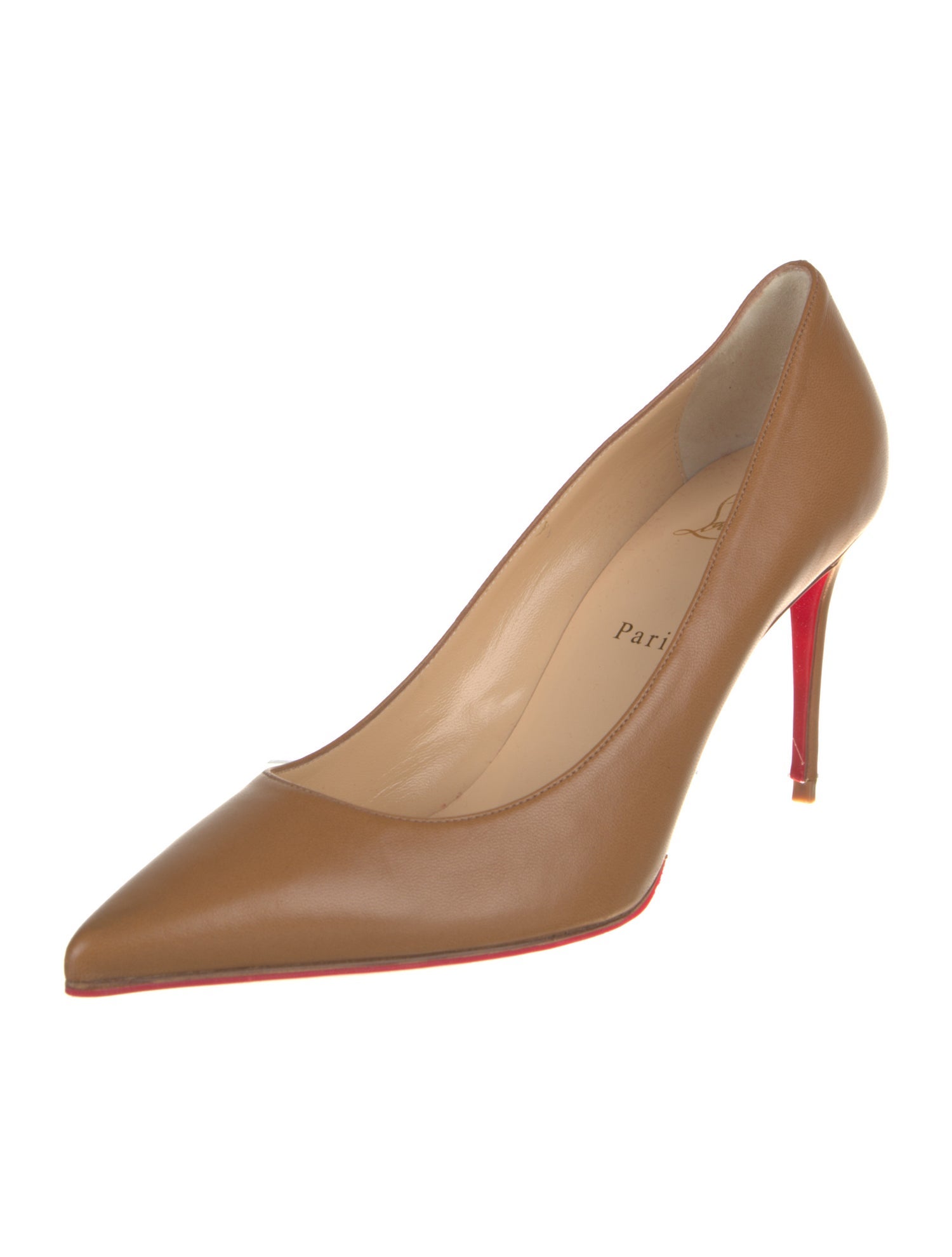 Christian Louboutin Kate 85 Leather Pumps
