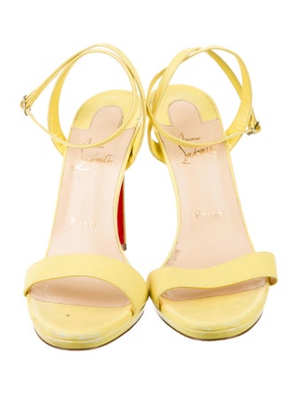 Christian Louboutin Leather Sandals